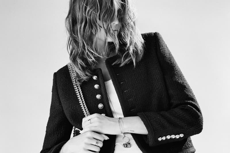 kaia gerber celine winter clothes shoes bags boots black white