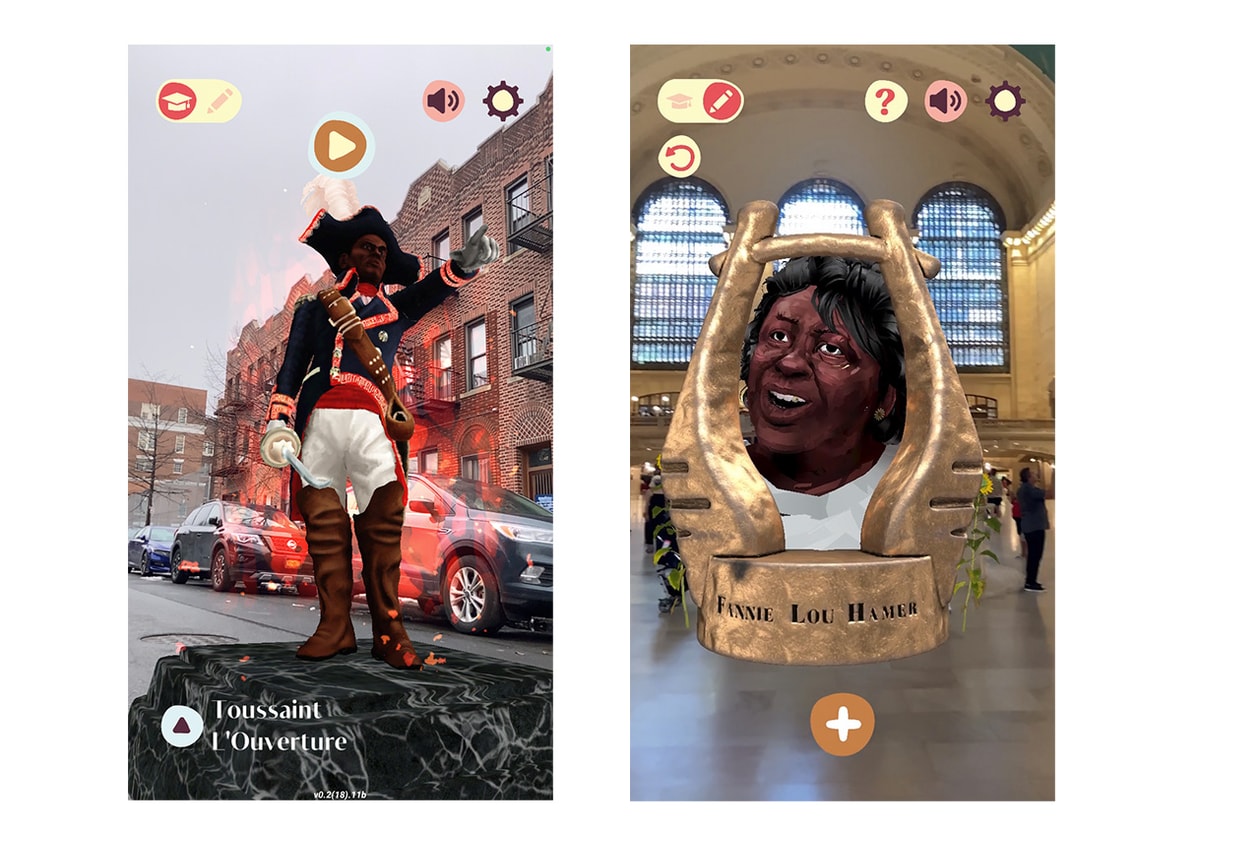 kinfolk tech augmented reality apps racism reclaiming history monuments idris brewster