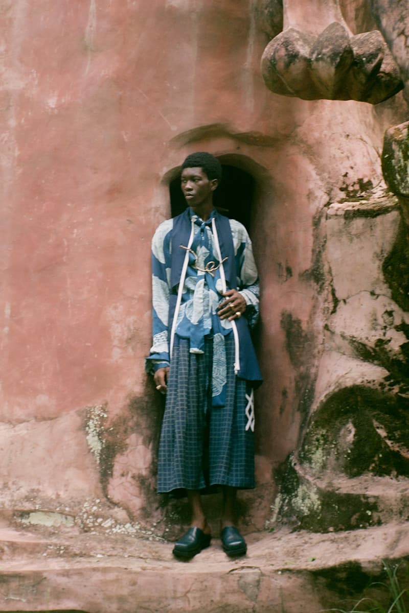 lagos space programme cloth as a queer archive collection lookbook information 