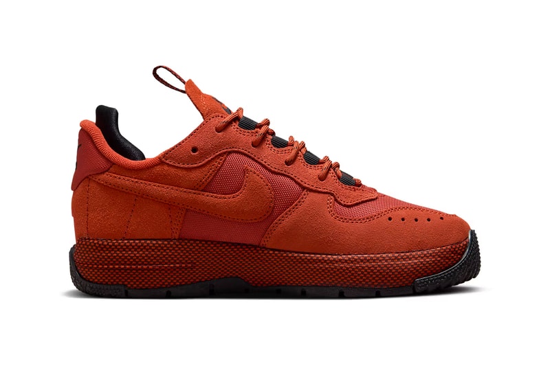 nike air force 1 wild "rugged orange" sneakers footwear release information