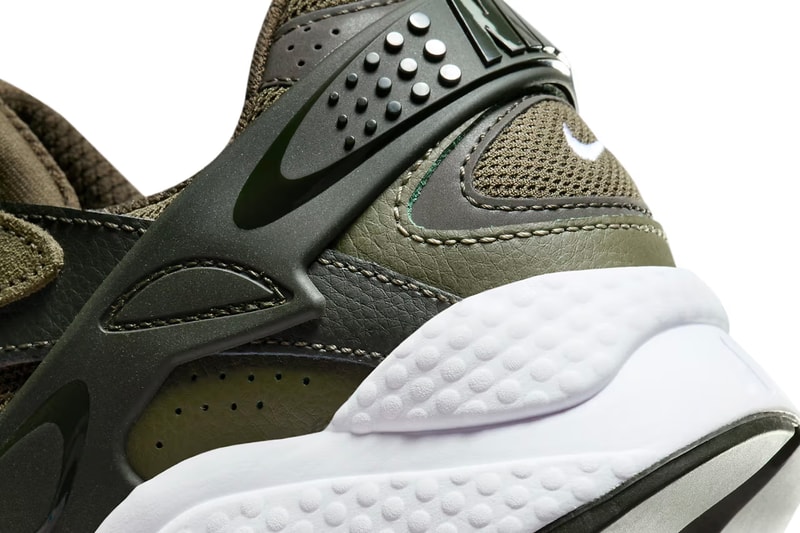 nike air huarache runner "olive" sneakers footwear 