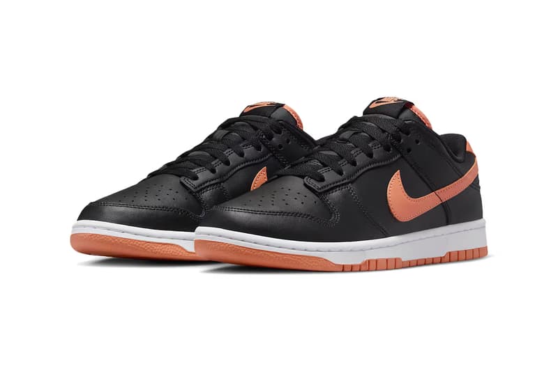 nike dunk low amber brown sneakers footwear
