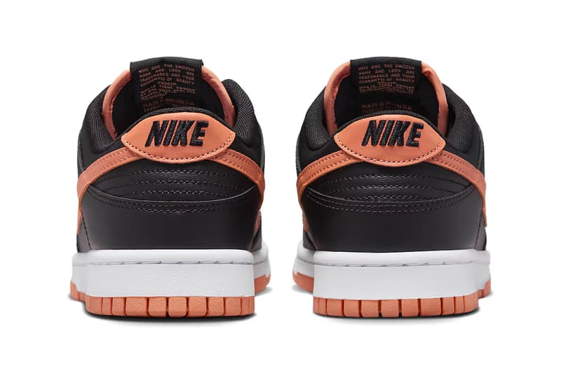 nike dunk low amber brown sneakers footwear