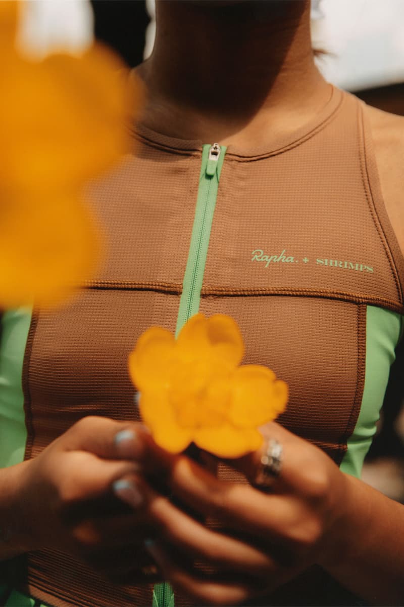 rapha shrimps first capsule cycling clothing collection release details