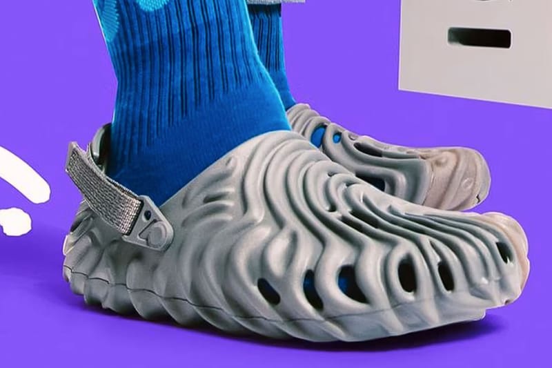 Salehe Bembury's Crocs Pollex Clogs Land in "Niagara" Grey