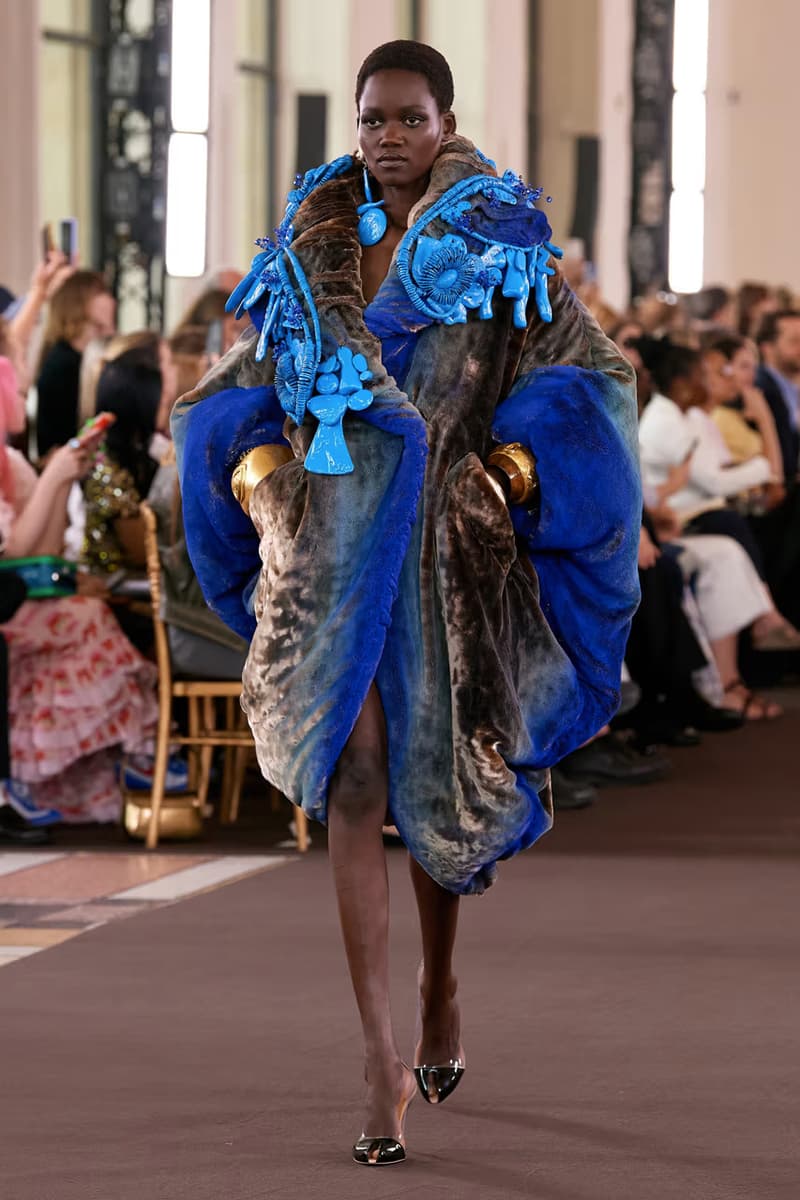 schiaprelli fall 2023 paris couture week daniel roseberry runway show looks