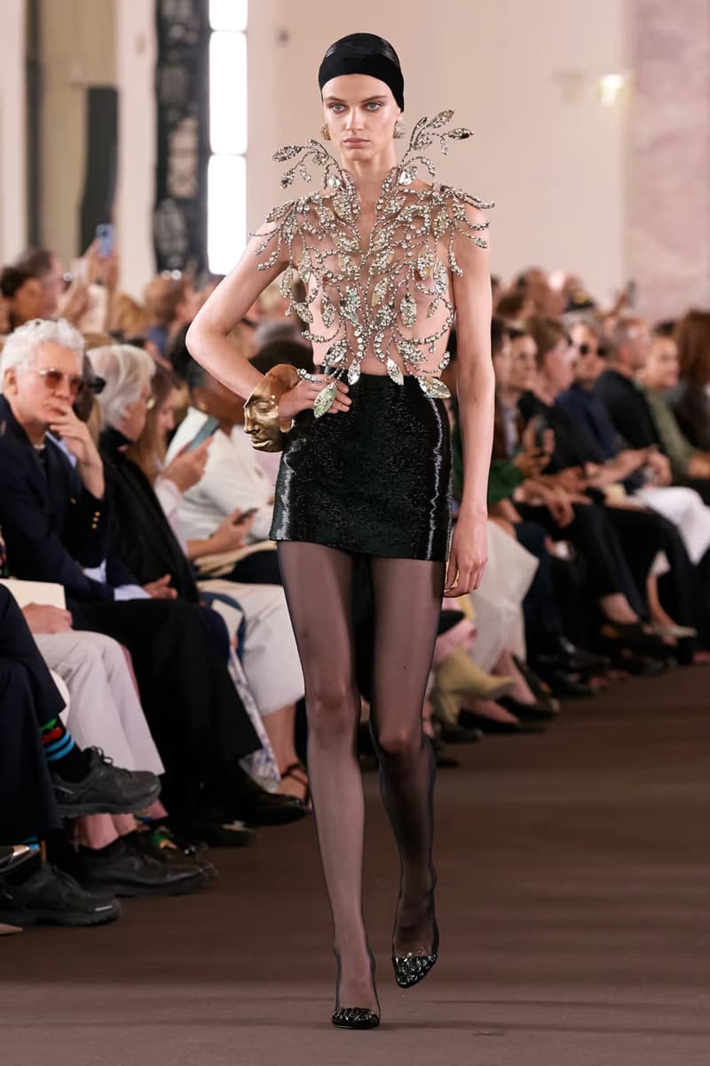 schiaprelli fall 2023 paris couture week daniel roseberry runway show looks