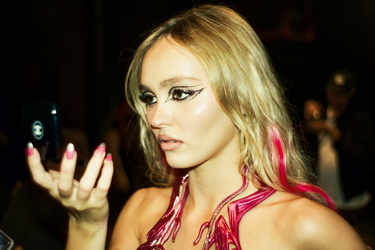 the idol makeup artist lily rose depp chanel beauty eyeliner makeup lipstick