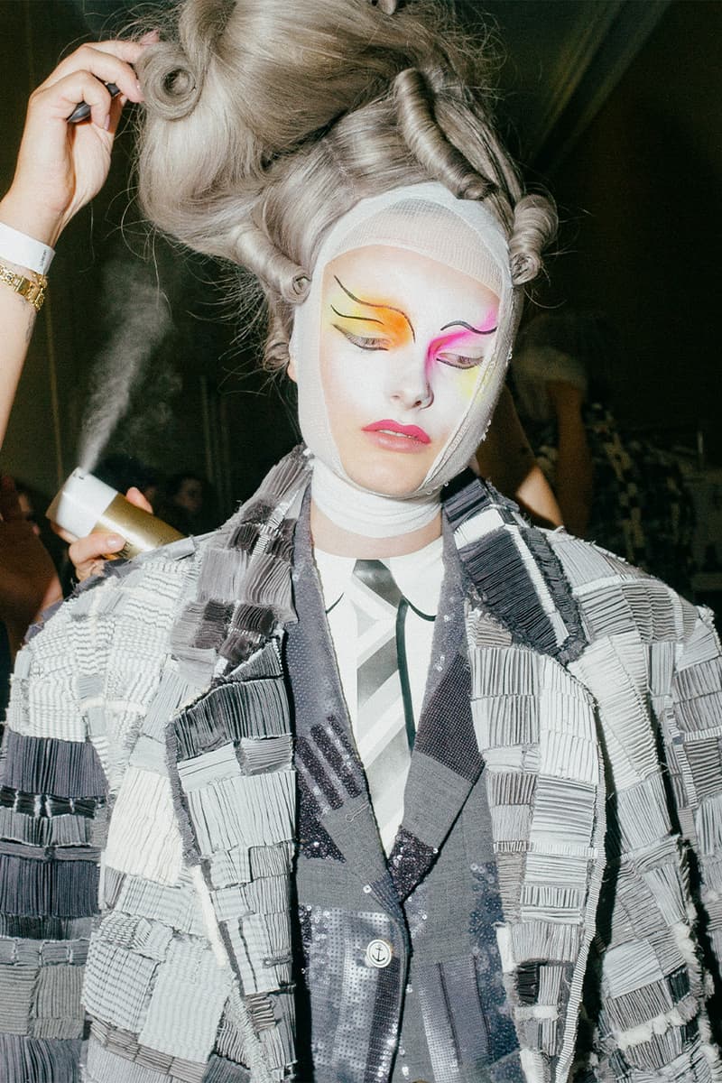 thom browne fw23 paris haute couture runway collection details