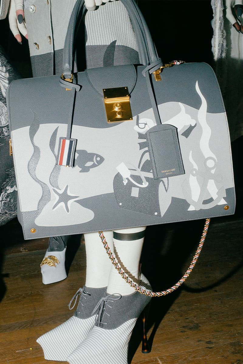 thom browne fw23 paris haute couture runway collection details