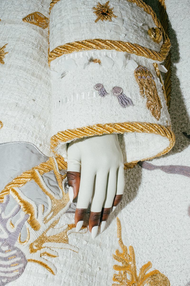 thom browne fw23 paris haute couture runway collection details