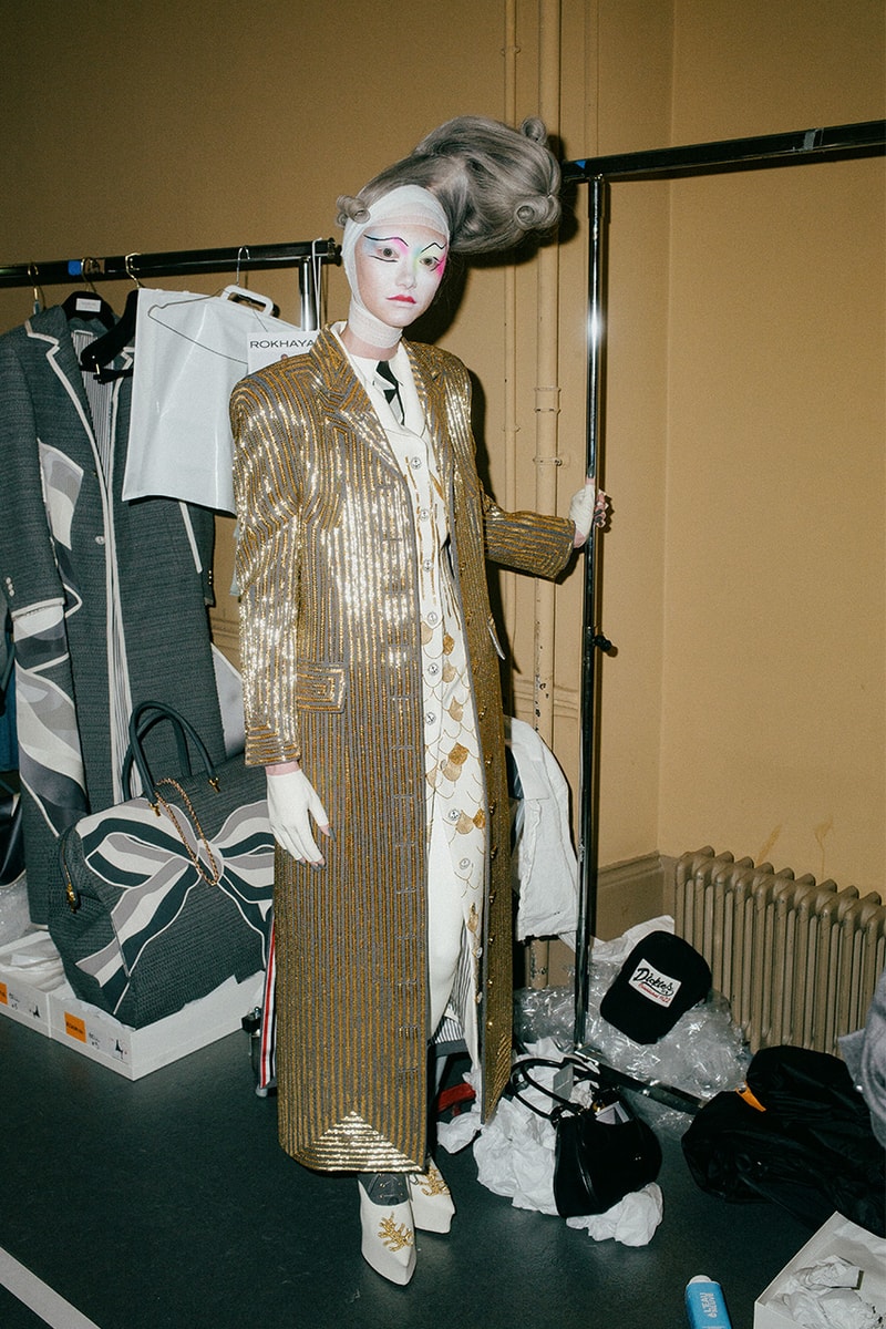 thom browne fw23 paris haute couture runway collection details