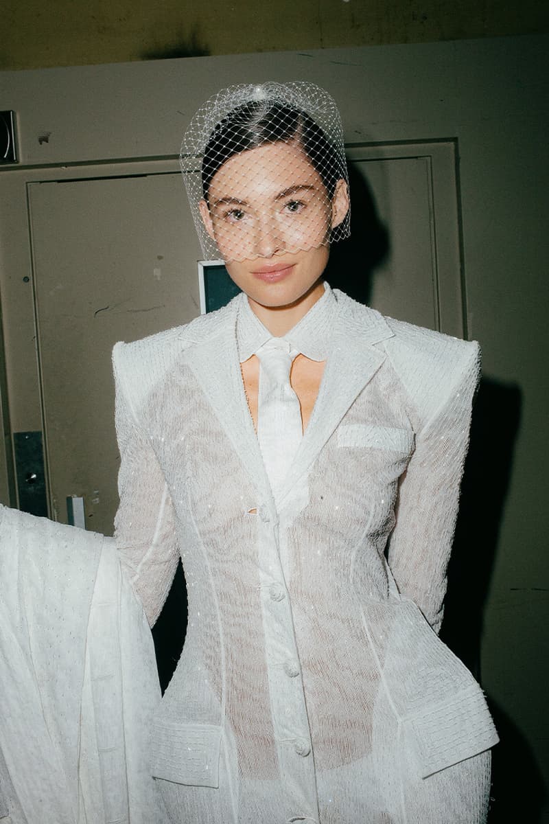 thom browne fw23 paris haute couture runway collection details