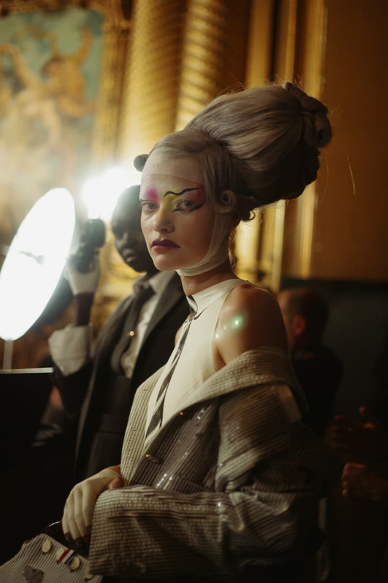 thom browne fw23 paris haute couture runway collection details