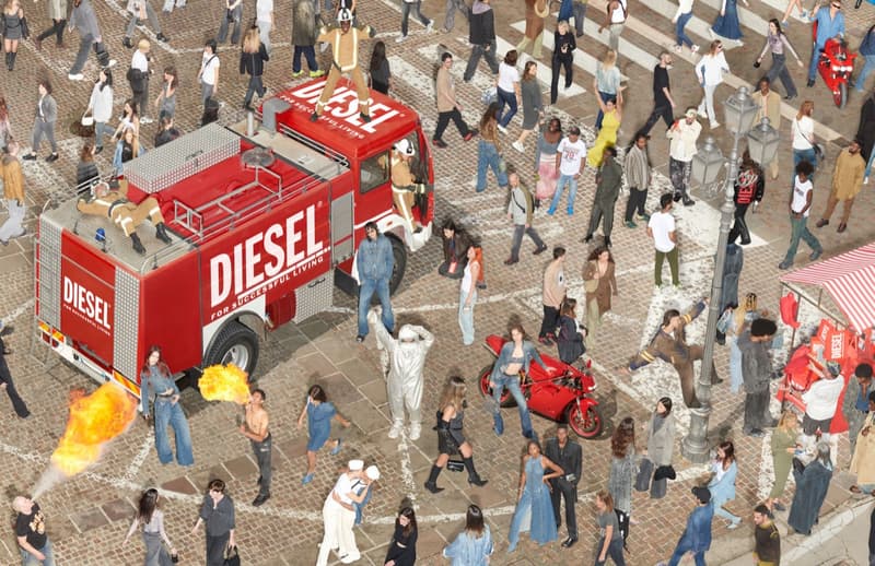 diesel fall winter game campaign staff