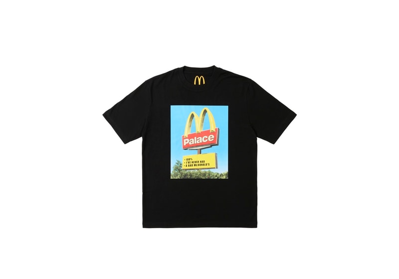 palace mcdonalds fast food collaboration billboard new york