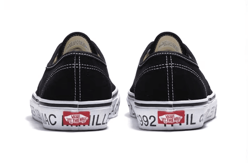 mac miller swimming album vans authentic sneaker black white