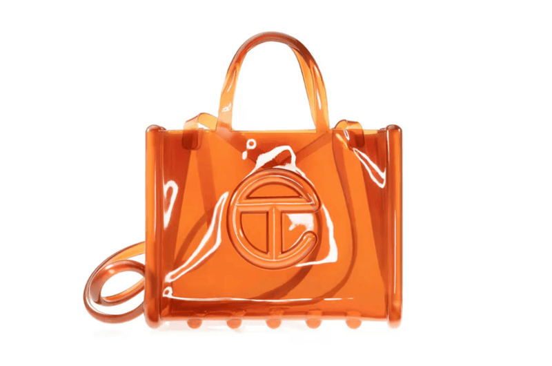 melissa telfar telly jelly collection shoes bags sandals pink orange black