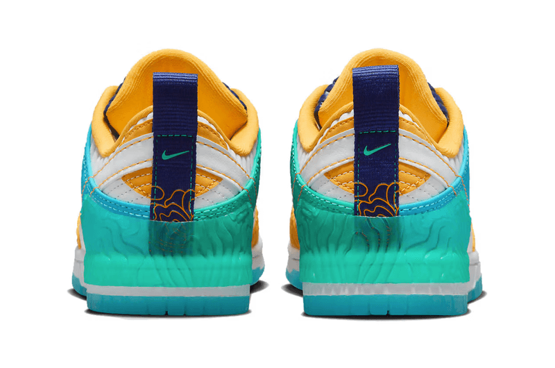 serena williams design crew nike dunk low disrupt 2 blue sneaker
