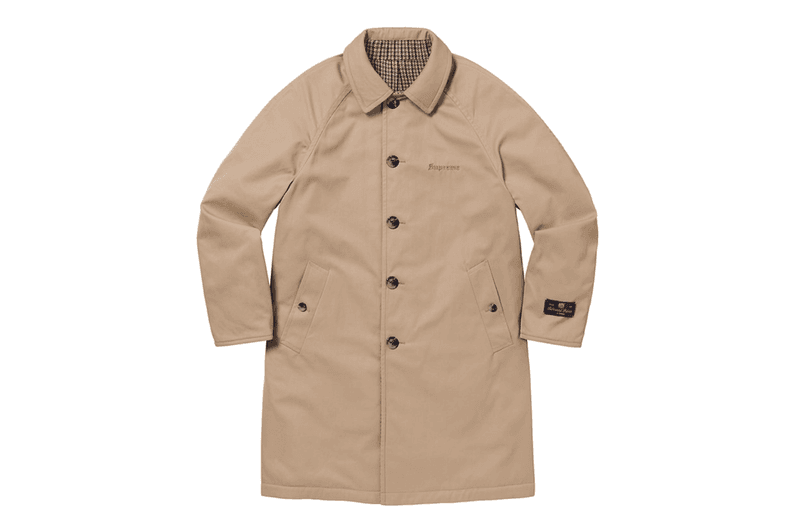 supreme fall winter collection jackets tshirts accessories hats plates