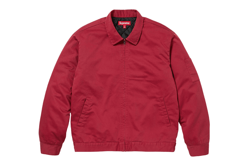 supreme fall winter collection jackets tshirts accessories hats plates