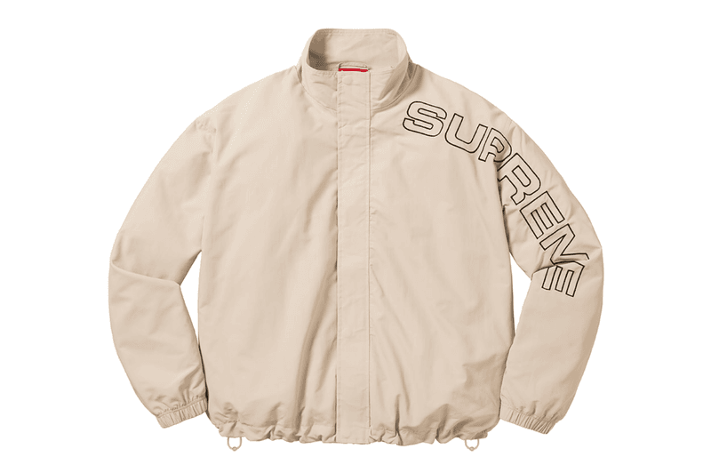 supreme fall winter collection jackets tshirts accessories hats plates