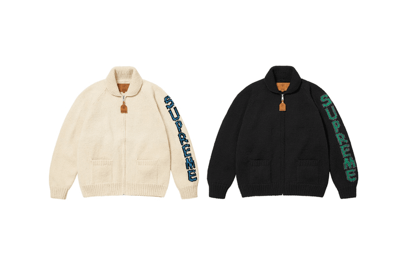 supreme fall winter collection jackets tshirts accessories hats plates