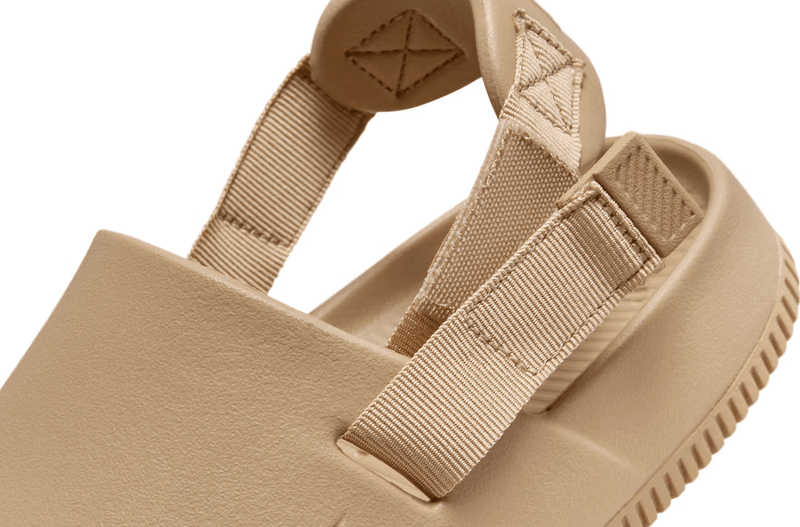 nike calm mule sesame brown slip on soft shoe