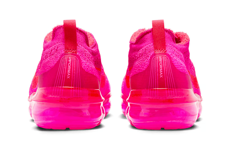 nike air vapormax flyknit sneaker pink blast