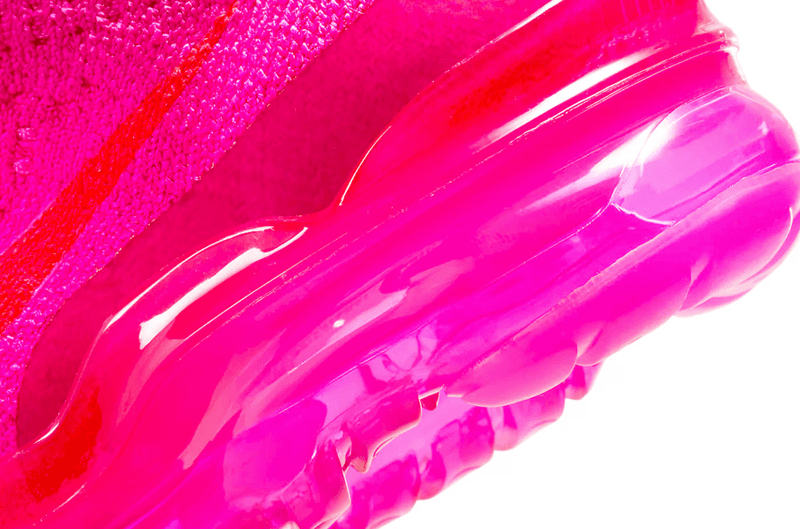 nike air vapormax flyknit sneaker pink blast