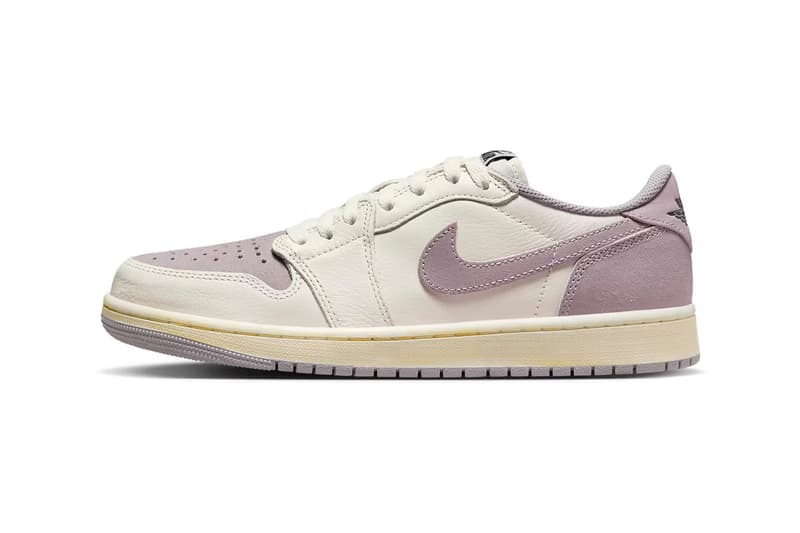 nike air jordan 1 low og "atmosphere grey" sneakers where to buy price info release 