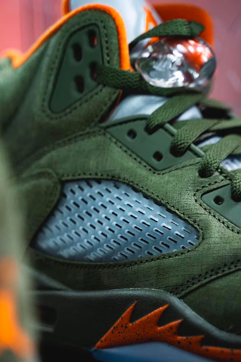 jordan brand air jordan 5 "olive" sneakers where to buy release date price information