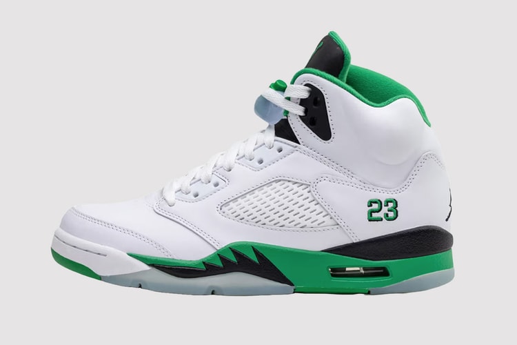 Take an Official Look at the Air Jordan 5 "Lucky Green"
