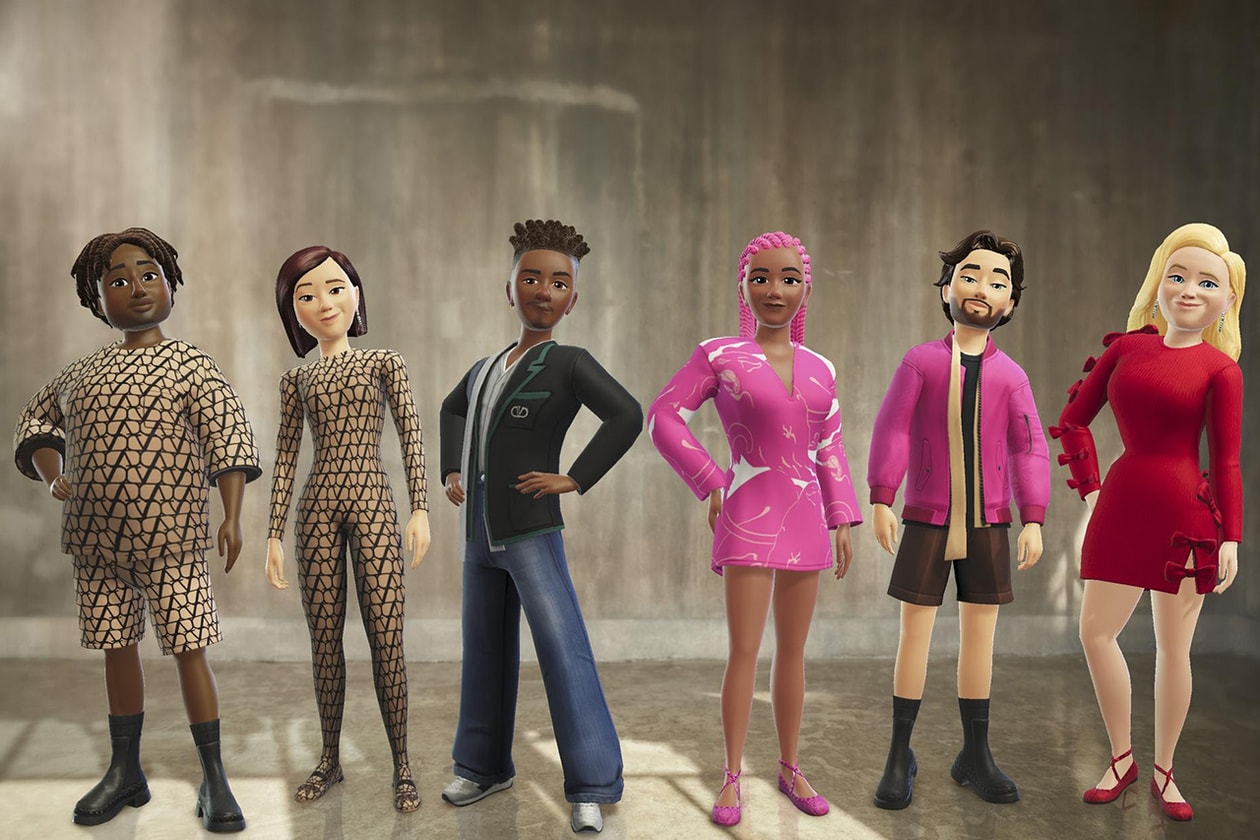 best digital fashion nft web3 metaverse projects releases brand valentino barbie ahluwalia gucci