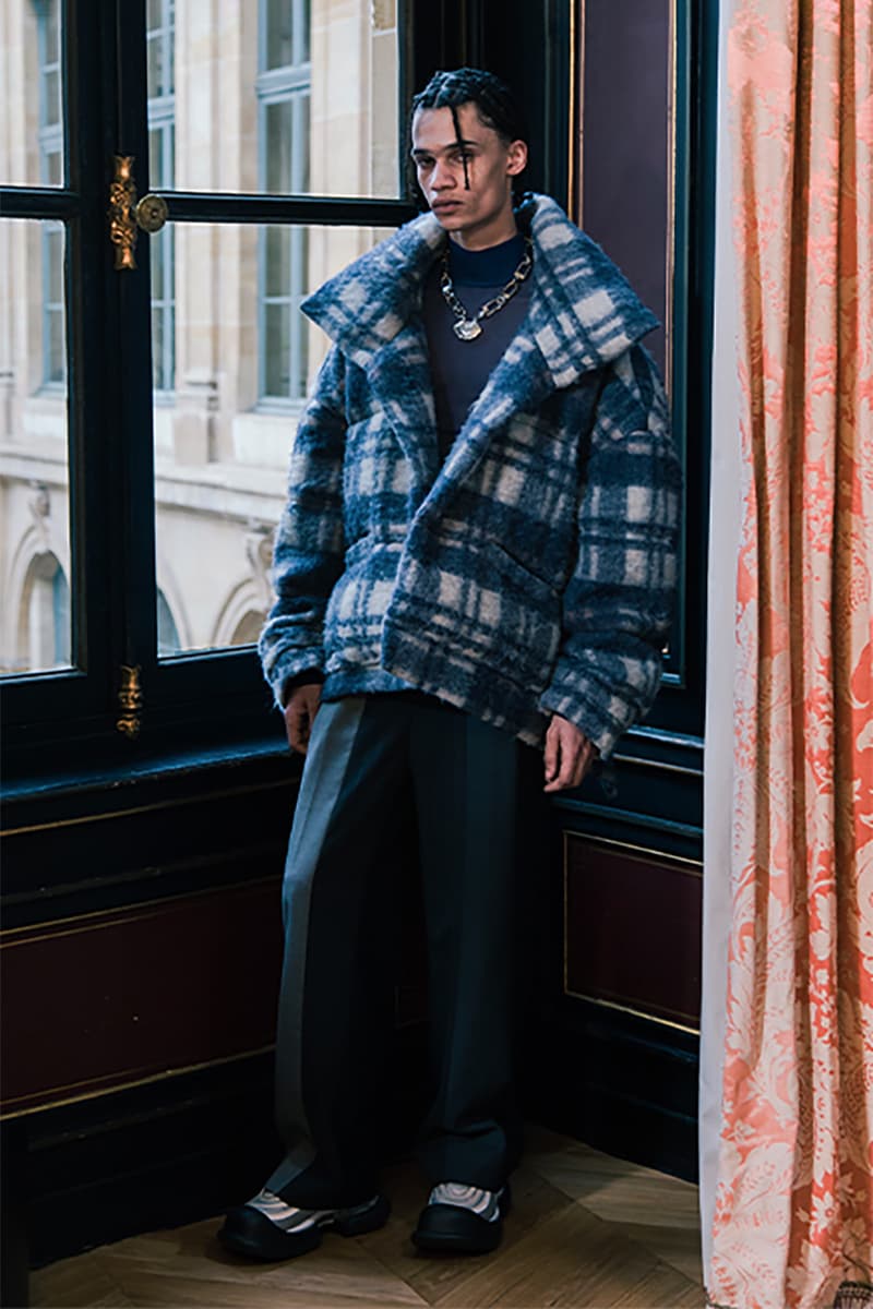 feng chen wang fall/winter 2023 collection paris fashion week