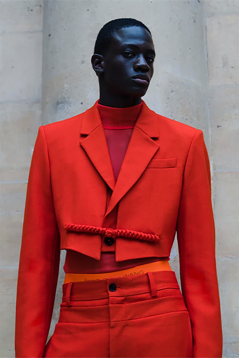 feng chen wang fall/winter 2023 collection paris fashion week