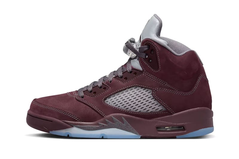 The Air Jordan 5 Gets Deep in "Burgundy"