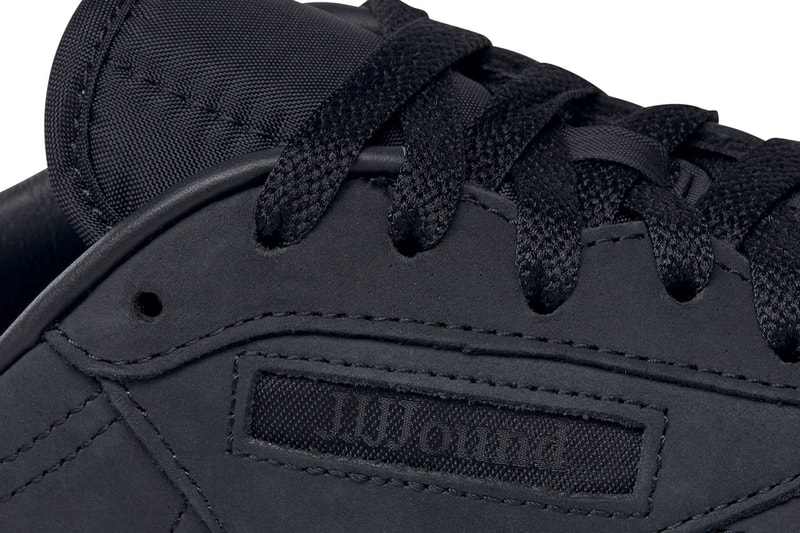 jjjjound reebok club c sneaker black trainer suede shoe