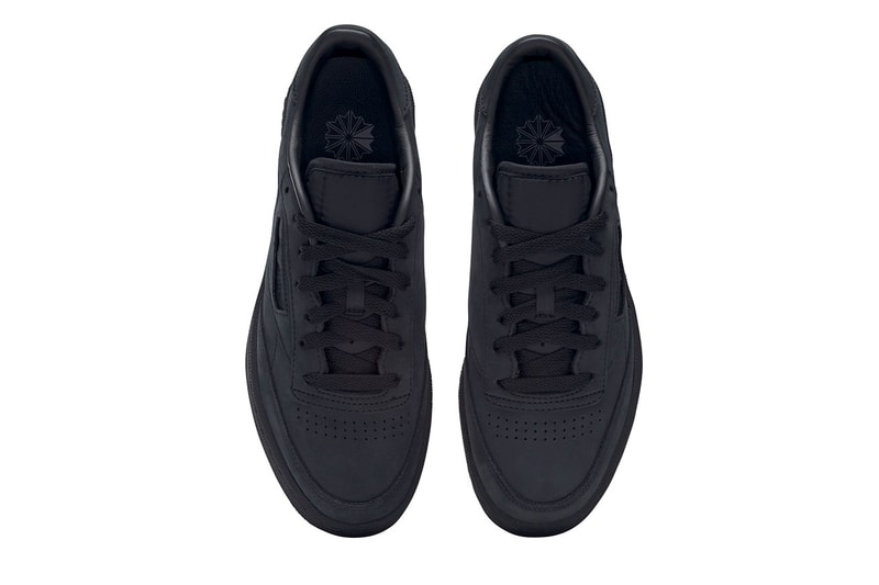 jjjjound reebok club c sneaker black trainer suede shoe