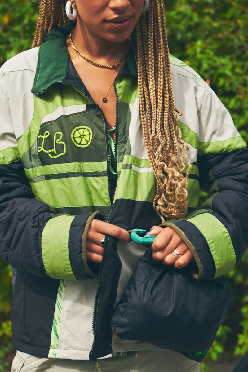 lime lydia bolton slow fashion streetwear collaboration details