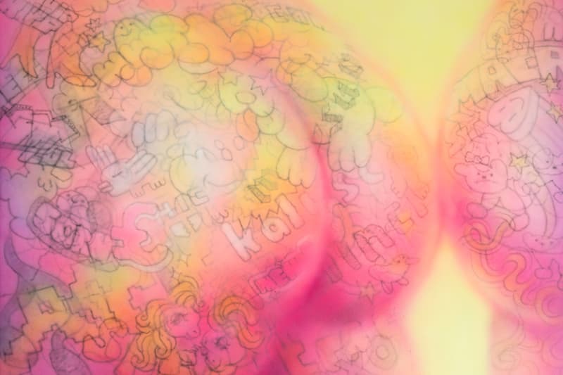 magda kirk artist bodies pink fluffy gallery paintings drawings exhibition