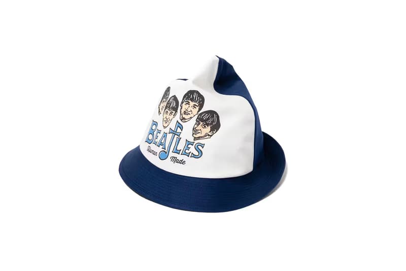 nigo human made "storm cowboy denim" series the beatles sweatshirt t-shirt jeans jackets bucket hat