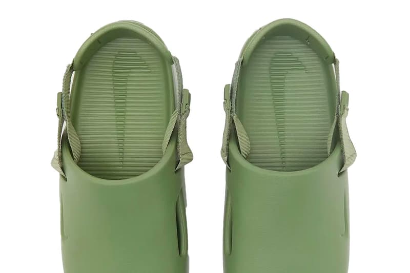 nike calm mule olive gray black footwear calm slides where to buy release info price