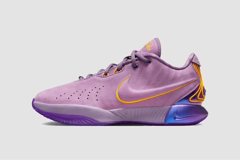 nike lebron 21 violet dust fv2345-500 release