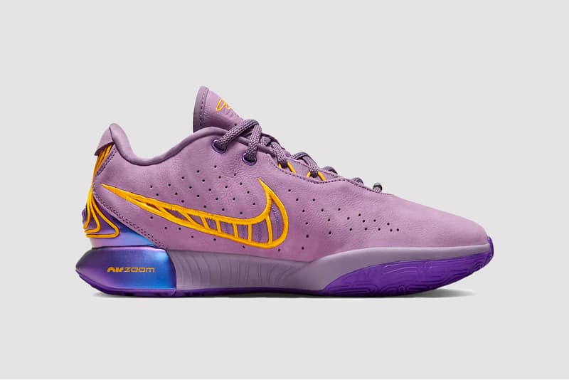 nike lebron 21 violet dust fv2345-500 release