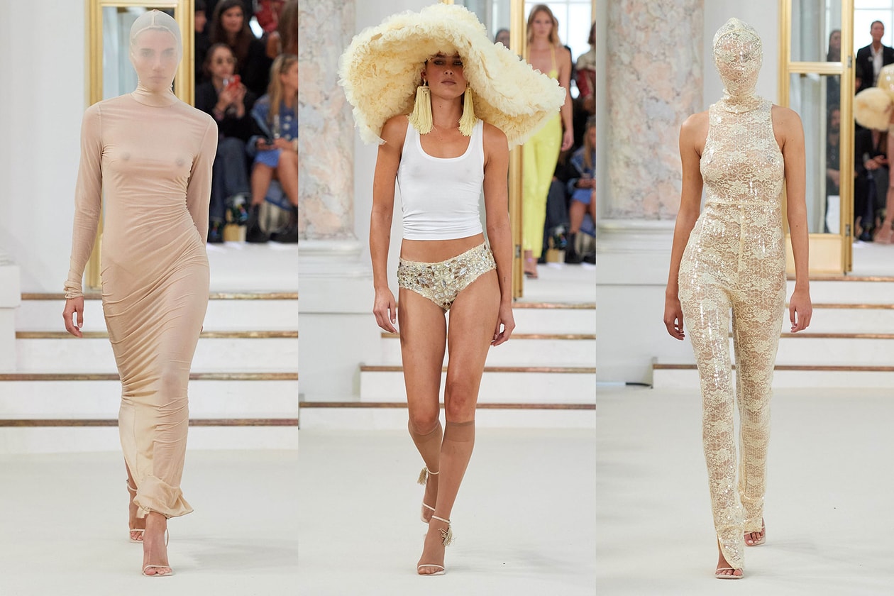 The Sheer Fabric Trend Spotted On SS24 Runways | Hypebae The Sheer Fabric Trend Spotted On SS24 Runways | Hypebae