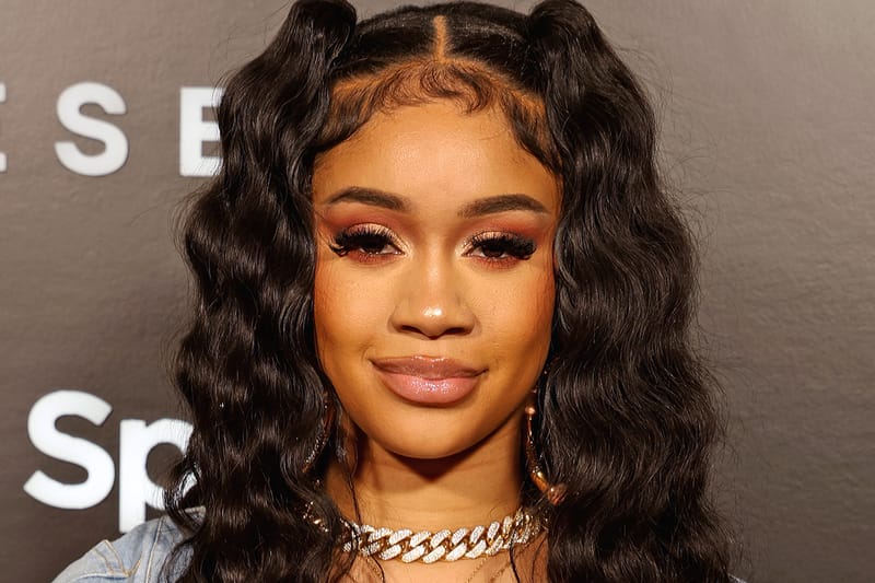Okay, but How Can You Not Be Obsessed With Saweetie's Perfectly Swooped Baby Hairs?