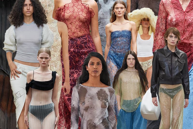 The Sheer Fabric Trend Spotted On SS24 Runways | Hypebae The Sheer Fabric Trend Spotted On SS24 Runways | Hypebae