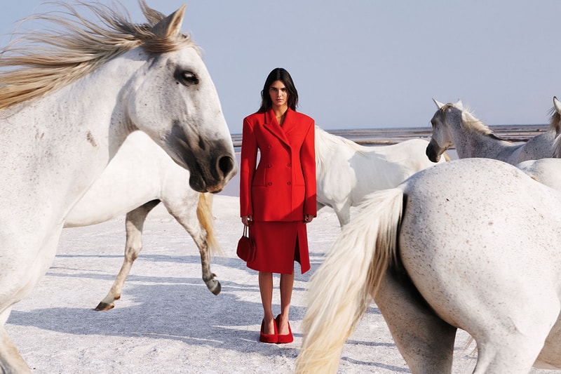 kendall jenner stella mccartney horses winter equestrian 
