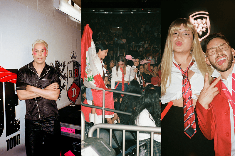 Backstage with RBD's Christian Chávez